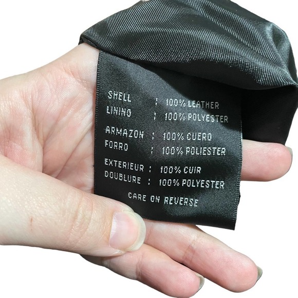 Nine West Buttery Soft 100% Leather Jacket W/Belt - Picture 5 of 5